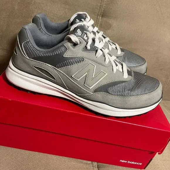 Men’s New Balance Heritage Golf Shoes WIDE - Picture 6 of 8